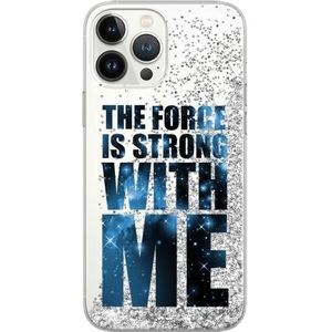 ERT GROUP mobiel telefoonhoesje voor Apple Iphone 6/7 / 8 origineel en officieel erkend Star Wars patroon 015 optimaal aangepast aan de vorm van de mobiele telefoon, met glitter overloopeffect