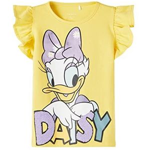 Bestseller A/S Baby-meisje NMFMAISE Daisy SS TOP WDI T-shirt, Aspen Gold, 86, aspen goud, 86 cm