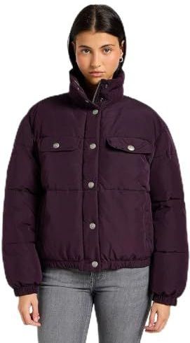 Lee - Rider - Damespufferjas - Zwart - Dons en Veren Vulling