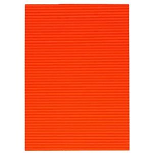 TTS knutselgolfkarton Fluroscent Fluo Oranje