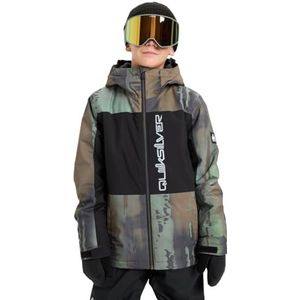 Quiksilver Snow Side Hit Block Jacket Groen 10