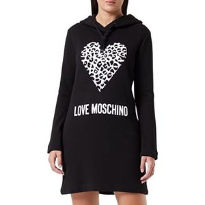 Love Moschino Damesjurk, zwart, 40