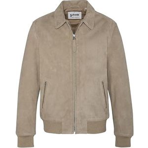 LCYALESS klassieke fluwelen geitenjas, Beige, S