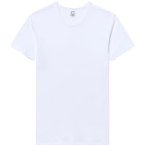 Abanderado Thermisch T-shirt voor kinderen, katoen, winter C/rond, Wit (Wit 001), Eén Maat (Fabrikant Maate:14)