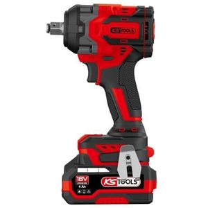 KS Tools - 515.4710F - Mini slagmoersleutel 1/2"" op accu - borstelloze accu-slagmoersleutel - vermogen 18 V - 850 Nm - 1,5 kg zonder batterij