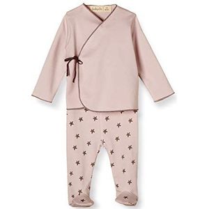 Babyclic Jubon + Gamtas Little Star Roze - kleding en accessoires voor baby's