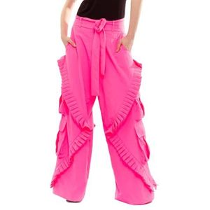 CHAOUICHE Brazilië professionele Utility broek, roze, maat XX-small, Roze, XXS