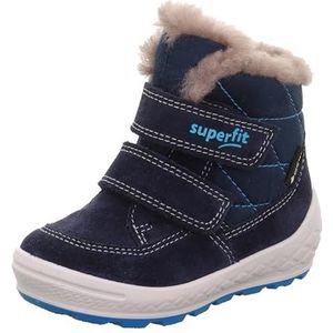 Superfit Jungen GROOVY warm gefütterte Gore-Tex Stiefel, BLAU/TÜRKIS 8000