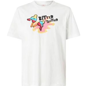 Kappa Kombat Padel Fener Comfortabele en stijlvolle sportshorts, Wit en Fluo Groen, Maat L