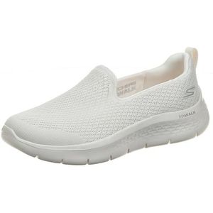 Skechers Dames GO Walk Flex Ocean Sunset, natuurlijk textiel/trim, 9 UK, Natuurlijke textielversiering, 42 EU