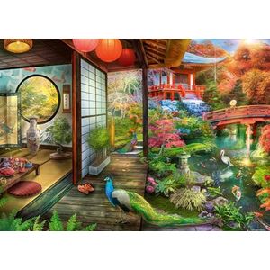 Theehuis in Japanse Tuin (1000 stukjes) - Ravensburger Puzzel
