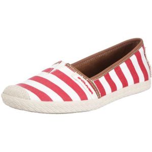 s.Oliver Casual instappers voor dames, Rot Red Beige 558, 40 EU