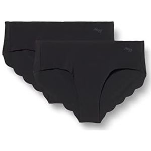 Sloggi - Dames Zero Microvezel 2.0 H 2P - Hipster - Zwart