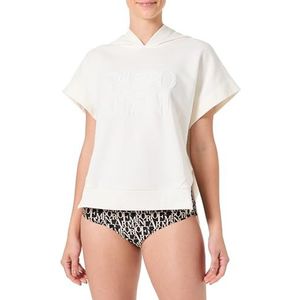 EMPORIO ARMANI Sweatshirt T-shirt voor dames, Wit, XS