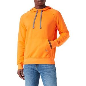 Hoodie - Mandarijn - 75% Biokatoen, 25% Gerecycled Katoen