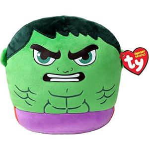 Ty - Marvel Squish a Boos kussen Hulk 35 cm TY39350 – groen – vanaf 3 jaar