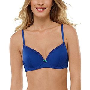 Uncover by Schiesser Push-up beha voor dames, blauw (Royal 819)., 80A