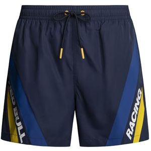 PEPE JEANS Heren RBR LINES PRINT Shorts, blauw (NAVY), S, Blauw (marine), S