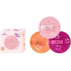 essence you make my day! make-up remover pads, reinigend (3pcs)
