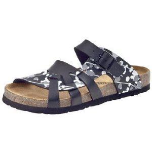 Dr. Brinkmann Dames 700725 slippers, zwart zwart 1, 45 EU