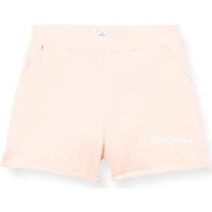 Pepe Jeans Rosemery Shorts voor meisjes, Roze (Lichtroze), 10 jaar