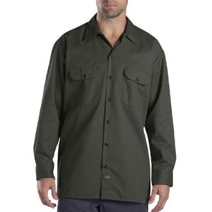 Dickies Heren lange mouwen werk Regular Fit Casual Shirt