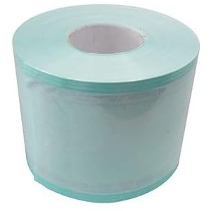 Eline - platte rollen voor stoomsterilisatie of ethyleenoxide in kraftpapier en medische folie, versterkte zijdelingse lasnaden, gekleurde indicatoren, lengte 150 mm, 4 rollen à 200 m