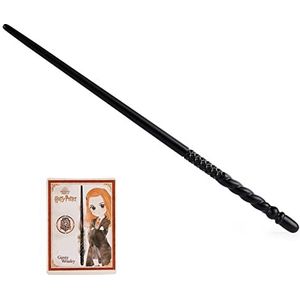Official Wizarding World, Authentic 12-Inch Spellbinding Ginny Weasley Wand with Collectible Spell Card , Kids’ Harry Potter Fancy Dress Role Play Toys for Ages 6 and up