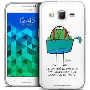 Caseink - Beschermhoes Case voor Samsung Galaxy Core Prime (G360) [Licence Official Collector Les Shadoks® Design La Passoire - Flexibel - Ultradun - Gedrukt in Frankrijk]