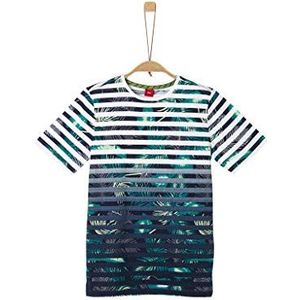 s.Oliver T-shirt voor jongens, Dark Blue Aop, L