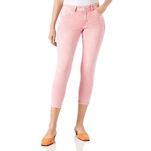 Taifun Skinnyts vrijetijdsbroek voor dames, Levendige Magnolia, 36