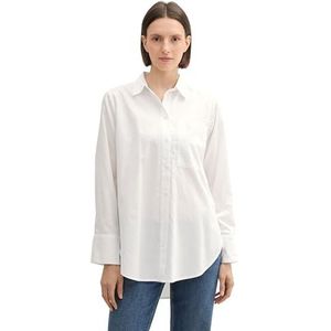 TOM TAILOR Damesblouse, 20000 - wit, 46