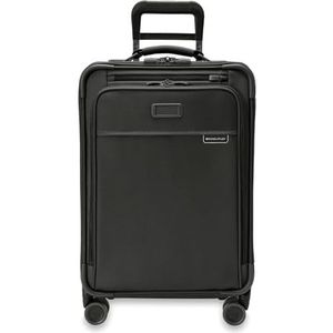 Briggs & Riley Uitbreidbare koffer met 4 wielen, Zwart, Carry-On 56cm, Essentiële handbagage