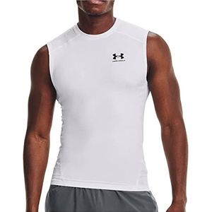 Under Armour UA Hg Armour Comp Sl ademende tanktop voor heren, comfortabel functioneel shirt