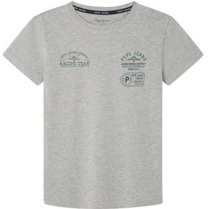 Pepe Jeans Rael T-shirt voor jongens, grijs (Marl Grey), 6 jaar, grijs (Marl Grey), 6 jaar