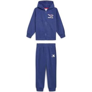 Diadora JU Tracksuit HD FZ Logo, Blauw, XL