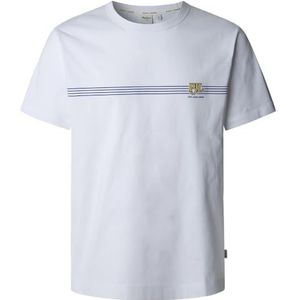 Pepe Jeans - Tad - T-shirt - Donkerblauw - Ronde Hals - Kwartmouw