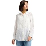Lee - Shirred Overhemd - Gebroken Wit - Lange Mouwen