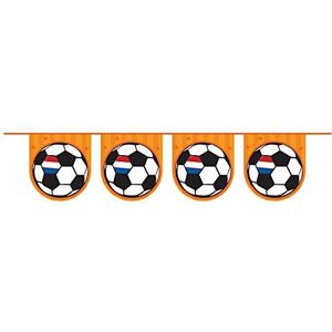 Folat 31110 Vlaggenlijn Voetbal Holland - 6 meter WK EK voetbal Oranje Nederlands elftal