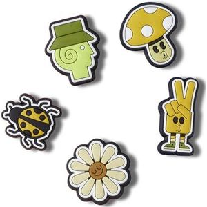 Crocs 5-pack Nature Jibbitz Shoe Charms, Tripped Out