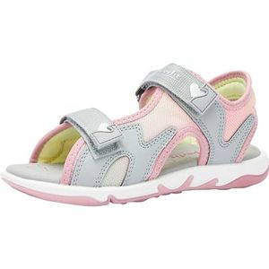 Superfit Pebbles sandalen voor meisjes, Lichtgrijs roze 2500, 25 EU Weit