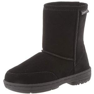 Bearpaw Meadow Youth Slip Boots voor meisjes, Zwart, 32 EU
