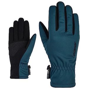 Ziener IMPORTA Functionele handschoenen voor dames, outdoor, winddicht, ademend, marineblauw, maat 6,5
