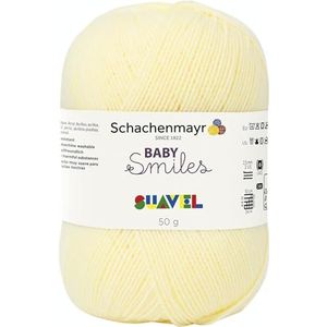 Schachenmayr Baby Smiles Suavel 9814876-07536 vanilla breigaren, haakgaren, babygaren