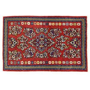 Eden Carpets Saruk handgeknoopt tapijt, katoen, meerkleurig, 77 x 118 cm