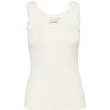 Jersey Top - KAomi Slim Fit - Wit - Tanktop