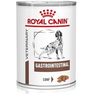ROYAL CANIN Veterinary Gastro-intestinale Mousse, 12 x 400 g, volledig dieet voor volwassen honden, ter ondersteuning bij acute absorptiestoornissen van de darm