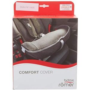 BRITAX RÖMER Comforthoes voor het DUALFIX/SWINGFIX i-SIZE Autostoeltje, Ideaal voor de tere huid van kinderen, Dark Grey