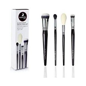 Kenparazzi Nascıta Pro 4-delige favoriete make-upkwastenset