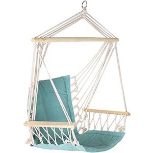 DKD Home Decor stoel, turquoise, standaard